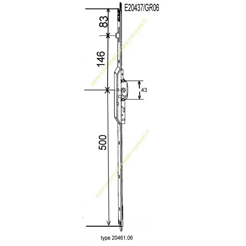 Crémone - E20437 GR06